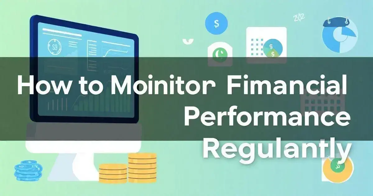 How to Monitor Financial Performance Regularly