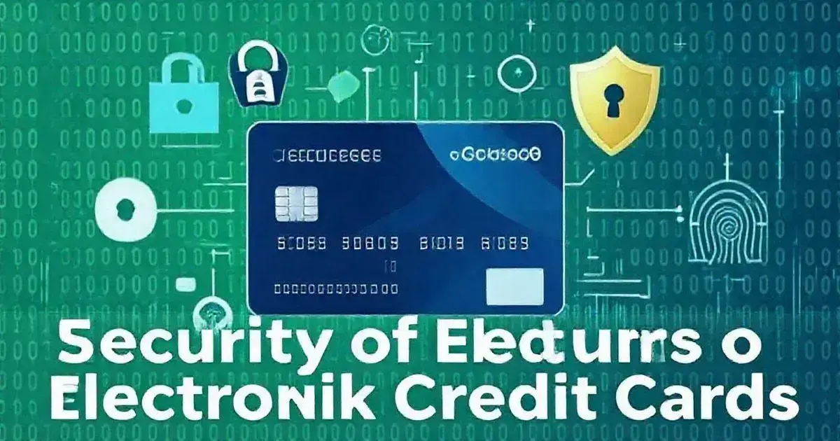 Security Features of Electronic Bank Credit Cards